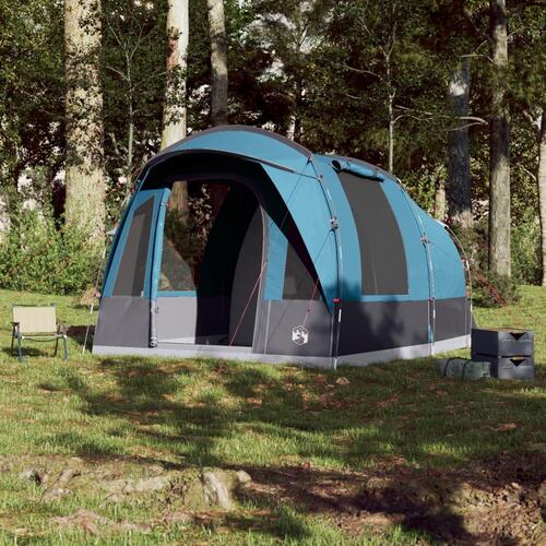 3-personers campingtelt vandafvisende blå