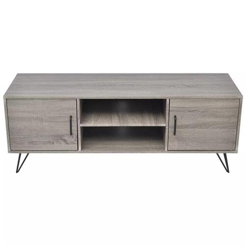 Tv-bord 120x40x45 cm grå