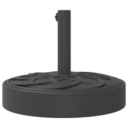 Parasolfod til Ø38/48 mm stænger 25 kg rund