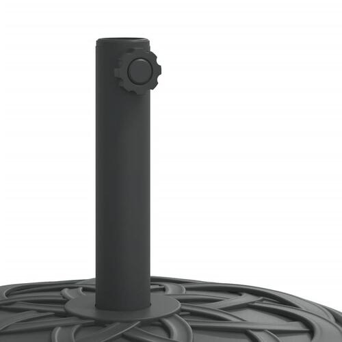 Parasolfod til Ø38/48 mm stænger 25 kg rund