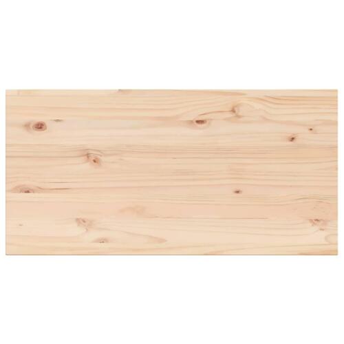 Bordplader 4 stk. 90x45x1,7 cm rektangulær massivt fyrretræ