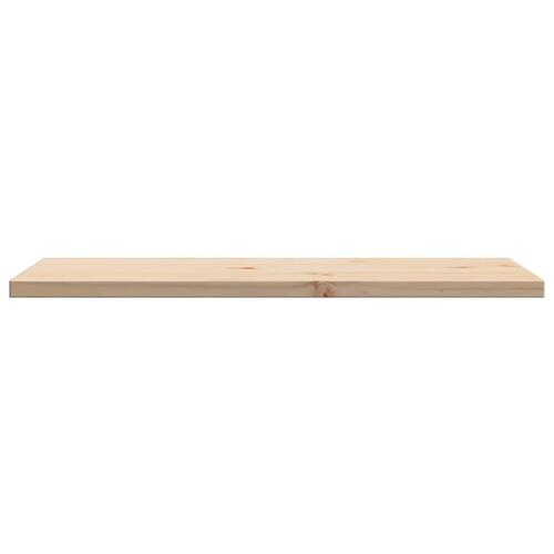 Bordplader 2 stk. 80x40x2,5 cm rektangulær massivt fyrretræ