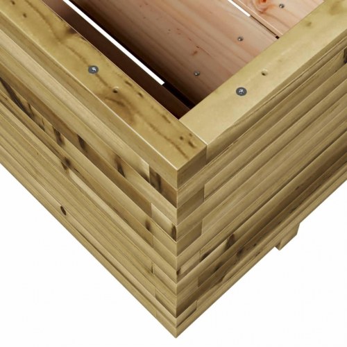 Plantekasse 90x60x49,5 cm imprægneret fyrretræ