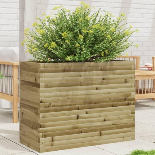 Plantekasse 90x40x68,5 cm imprægneret fyrretræ