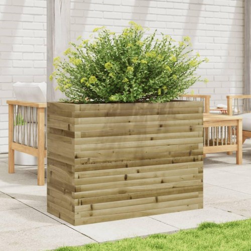 Plantekasse 90x40x68,5 cm imprægneret fyrretræ