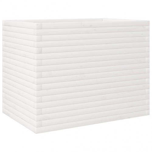 Plantekasse 90 x 60 x 68,5 cm - hvid
