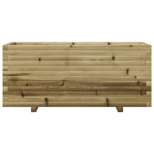 Plantekasse 110x40x49,5 cm imprægneret fyrretræ