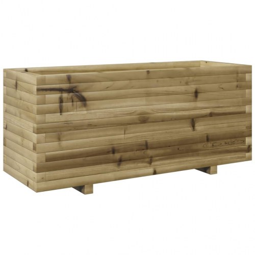Plantekasse 110x40x49,5 cm imprægneret fyrretræ