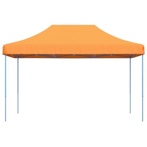 Pop op-festtelt 440x292x315 cm foldbart orange