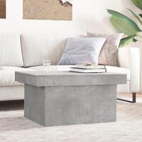 Sofabord 100x55x40 cm konstrueret træ betongrå