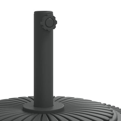 Parasolfod til Ø38/48 mm stænger 25 kg rund