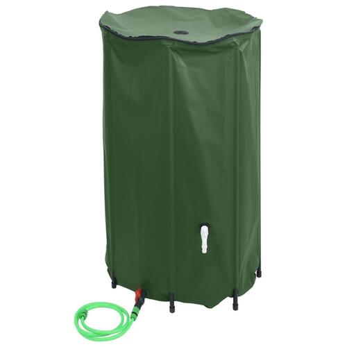 Vandtank med hane sammenfoldelig 100 l PVC
