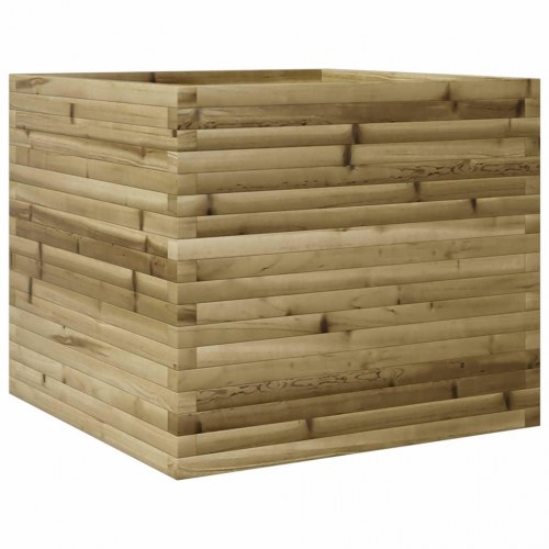Plantekasse 80x80x68,5 cm imprægneret fyrretræ
