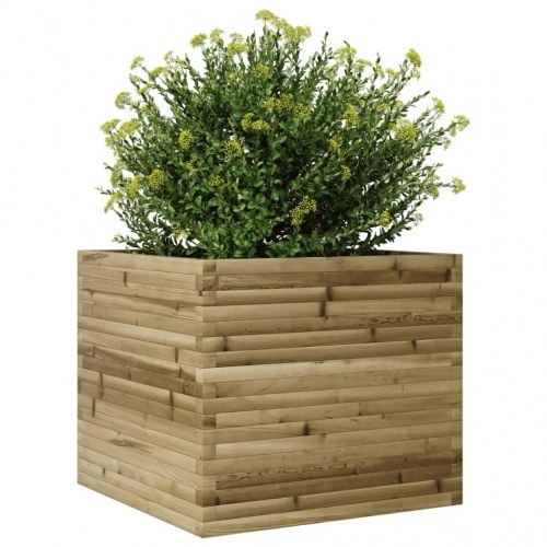 Plantekasse 80x80x68,5 cm imprægneret fyrretræ