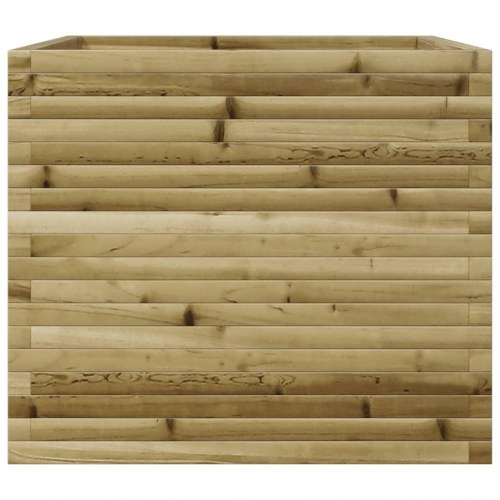 Plantekasse 80x80x68,5 cm imprægneret fyrretræ