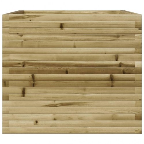 Plantekasse 80x80x68,5 cm imprægneret fyrretræ