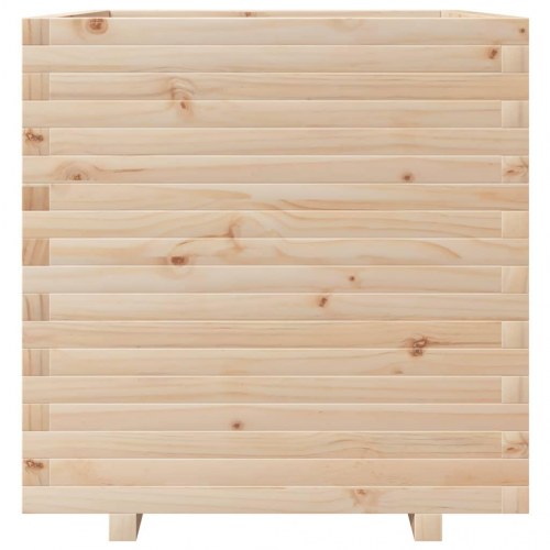 Plantekasse 70x70x72,5 cm massivt fyrretræ