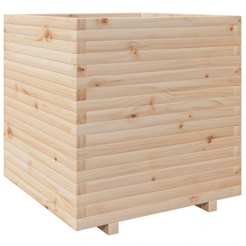 Plantekasse 70x70x72,5 cm massivt fyrretræ