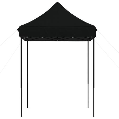 Pop op-festtelt 200x200x306 cm foldbart sort