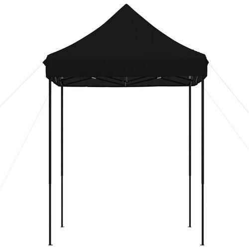 Pop op-festtelt 200x200x306 cm foldbart sort