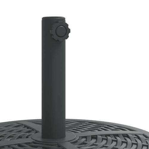 Parasolfod med hjul til Ø38/48 mm stænger 27 kg rund