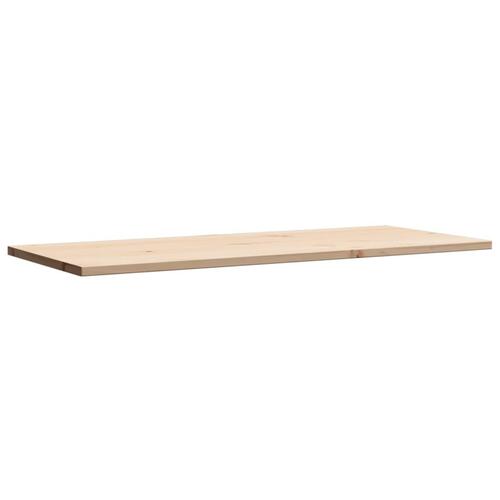 Bordplade 90x40x1,7 cm rektangulær massivt fyrretræ