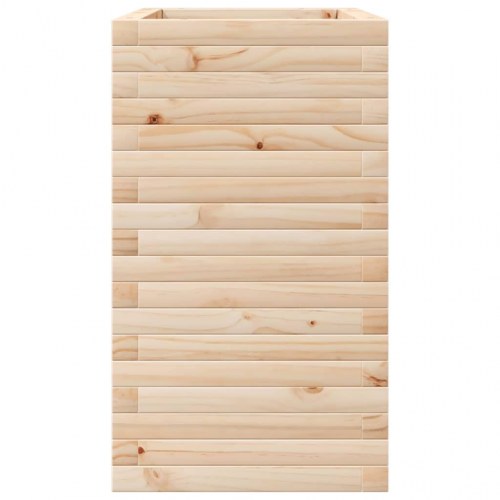 Plantekasse 70x40x68,5 cm massivt fyrretræ