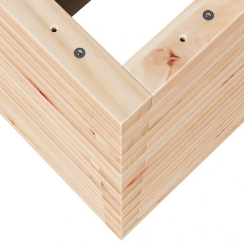 Plantekasse 70x40x68,5 cm massivt fyrretræ