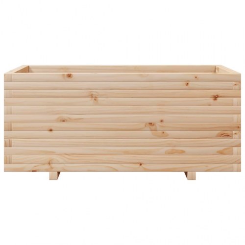 Plantekasse 110x60x49,5 cm massivt fyrretræ