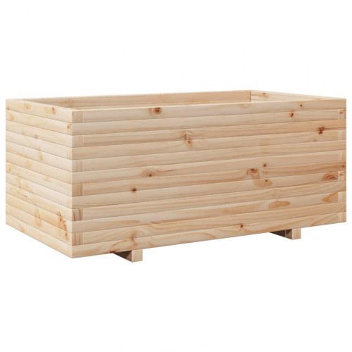 Plantekasse 110x60x49,5 cm massivt fyrretræ