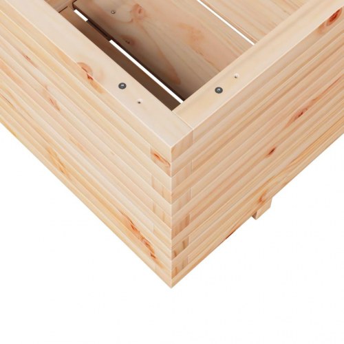 Plantekasse 110x60x49,5 cm massivt fyrretræ