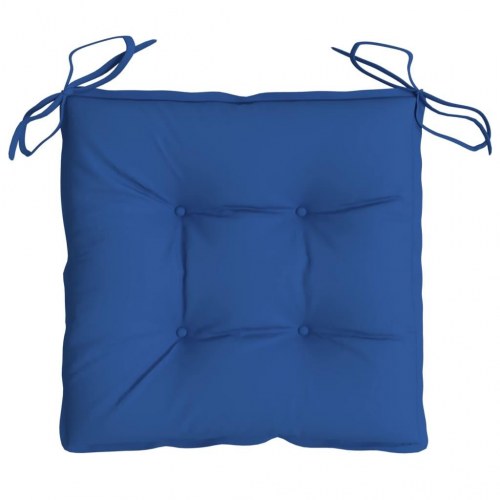 Pallehynder 2 stk. 50 × 50 × 7 cm i oxfordstof - blå