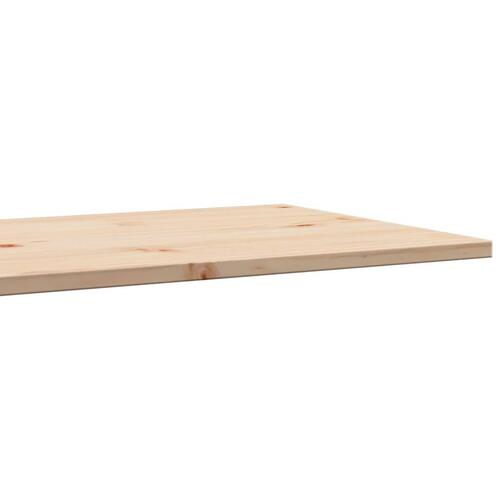 Bordplader 2 stk. 90x45x1,7 cm rektangulær massivt fyrretræ