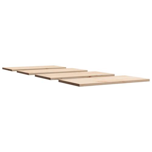 Bordplader 4 stk. 90x45x2,5 cm rektangulær massivt fyrretræ