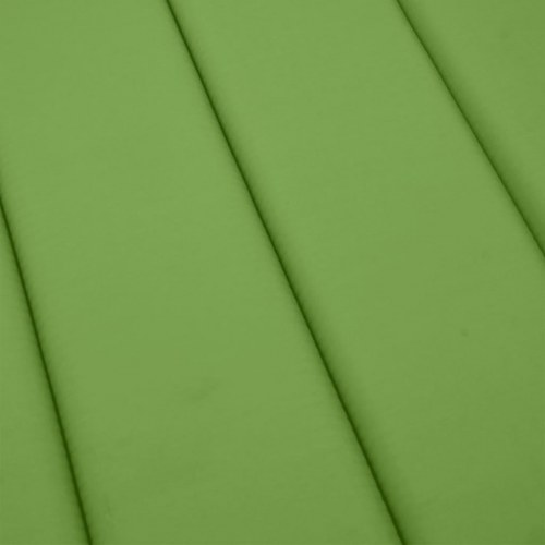 Hynde til liggestol 200 x 60 x 4 cm - meleret grøn
