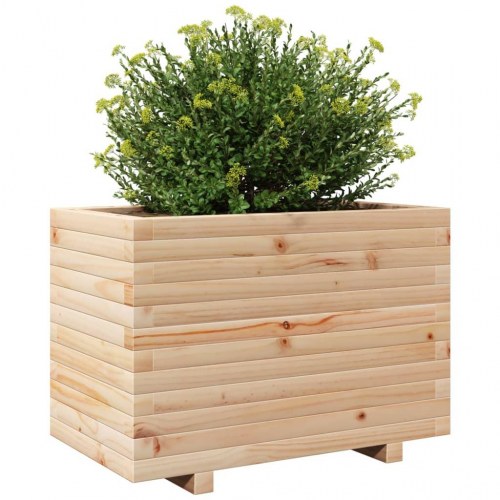 Plantekasse 70x40x49,5 cm massivt fyrretræ