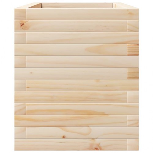Plantekasse 70x40x49,5 cm massivt fyrretræ
