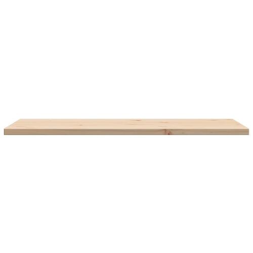 Bordplade 100x50x2,5 cm rektangulær massivt fyrretræ