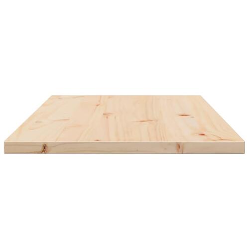 Bordplade 100x50x2,5 cm rektangulær massivt fyrretræ