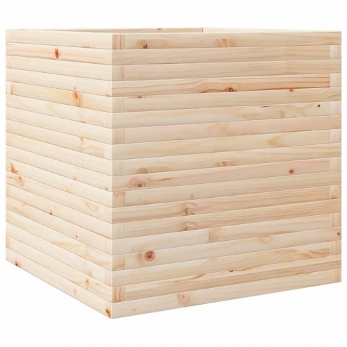 Plantekasse 70x70x68,5 cm massivt fyrretræ