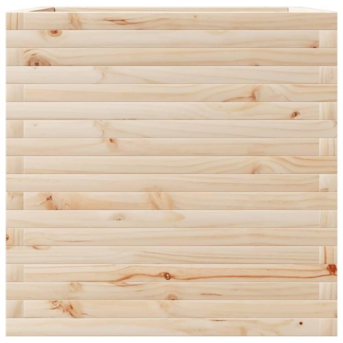 Plantekasse 70x70x68,5 cm massivt fyrretræ