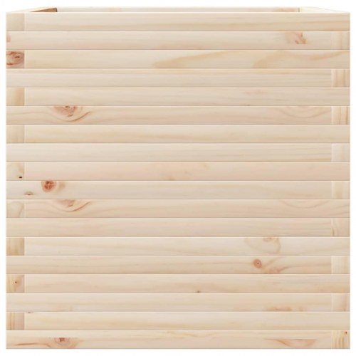 Plantekasse 70x70x68,5 cm massivt fyrretræ