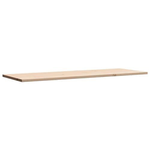 Bordplade 110x40x1,7 cm rektangulær massivt fyrretræ