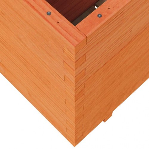 Plantekasse 70x40x72,5 cm massivt fyrretræ gyldenbrun