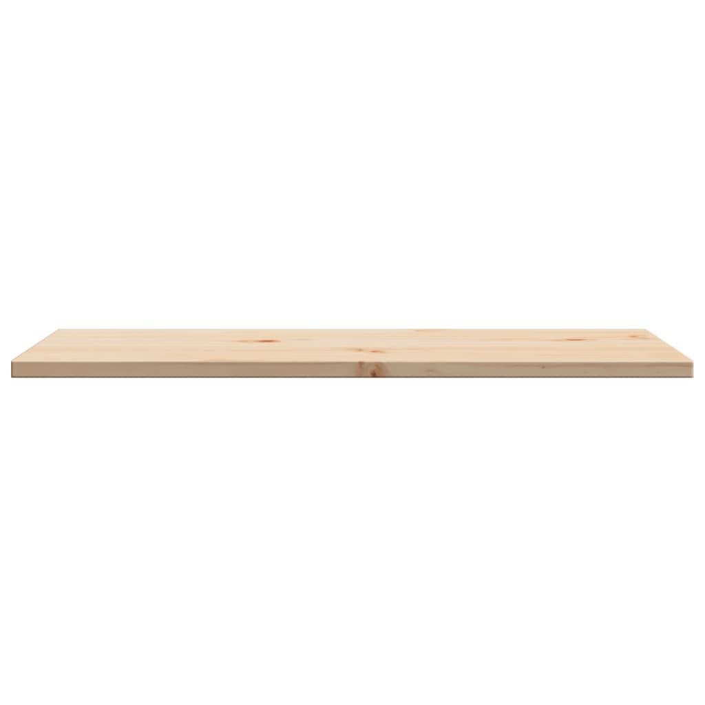 Bordplader 2 stk. 70x35x1,7 cm rektangulær massivt fyrretræ