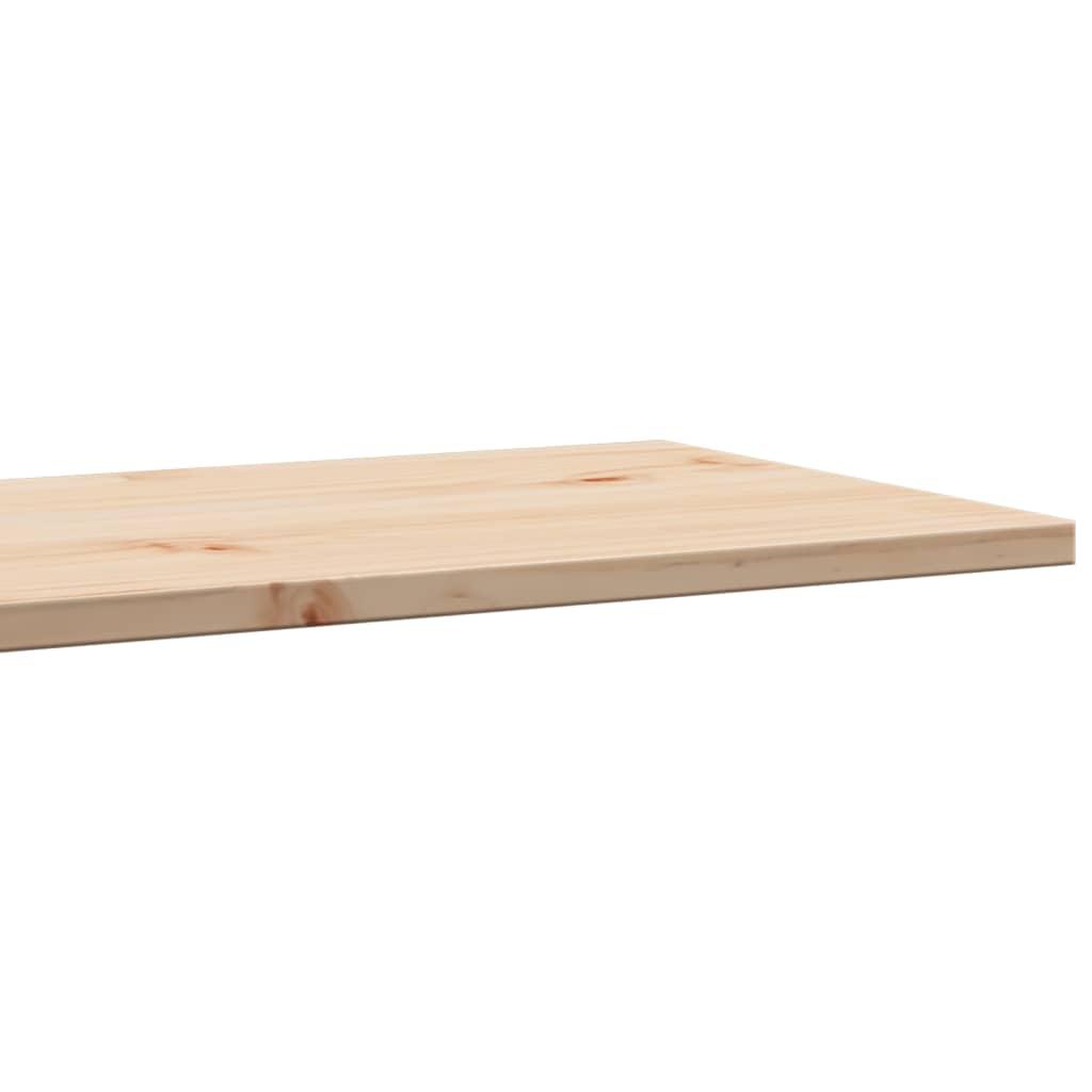 Bordplader 2 stk. 70x35x1,7 cm rektangulær massivt fyrretræ