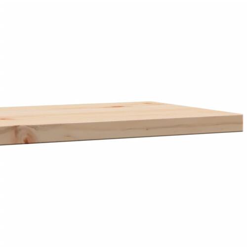 Bordplader 2 stk. 60x30x2,5 cm rektangulær massivt fyrretræ