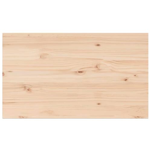 Bordplader 3 stk. 80x47x2,5 cm rektangulær massivt fyrretræ