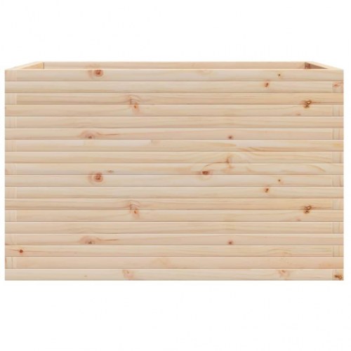 Plantekasse 110x60x68,5 cm massivt fyrretræ