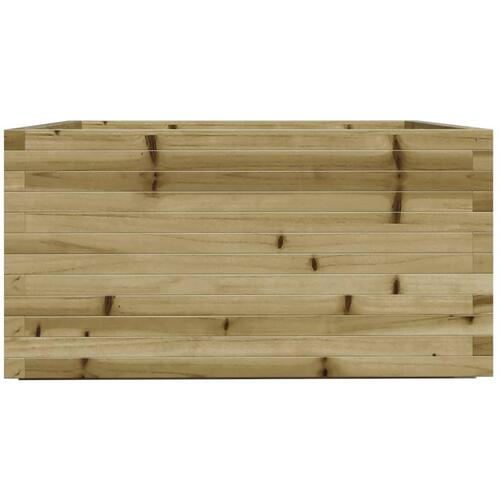 Plantekasse 90x90x49,5 cm imprægneret fyrretræ